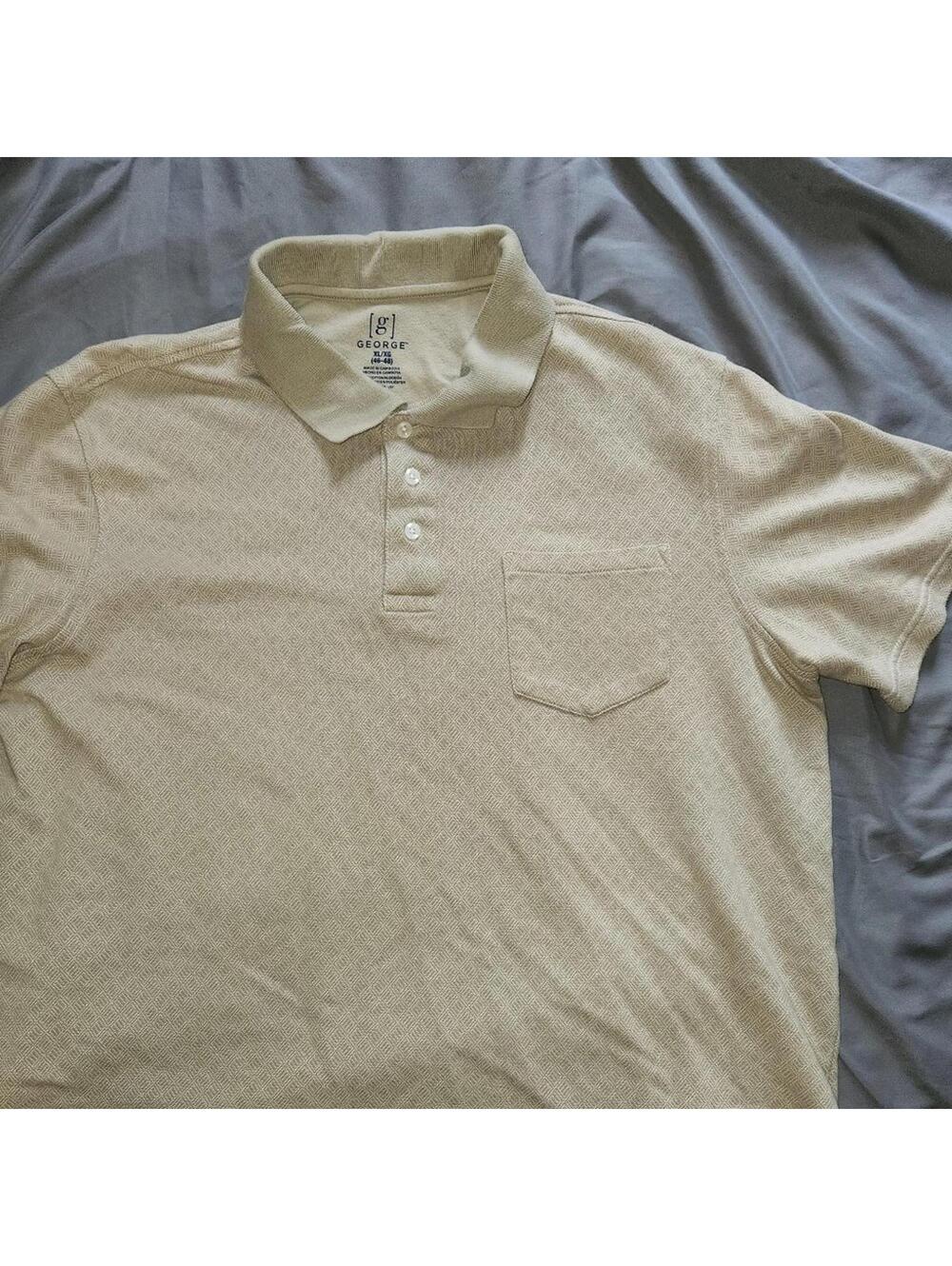 Mens Pullover PoloStyle Top, Size XL
